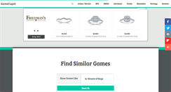 Desktop Screenshot of gamecupid.com